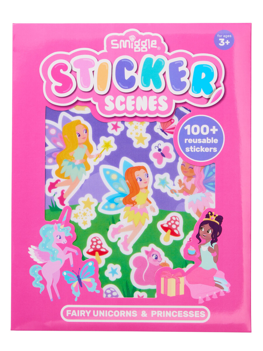 play scenes sticker book