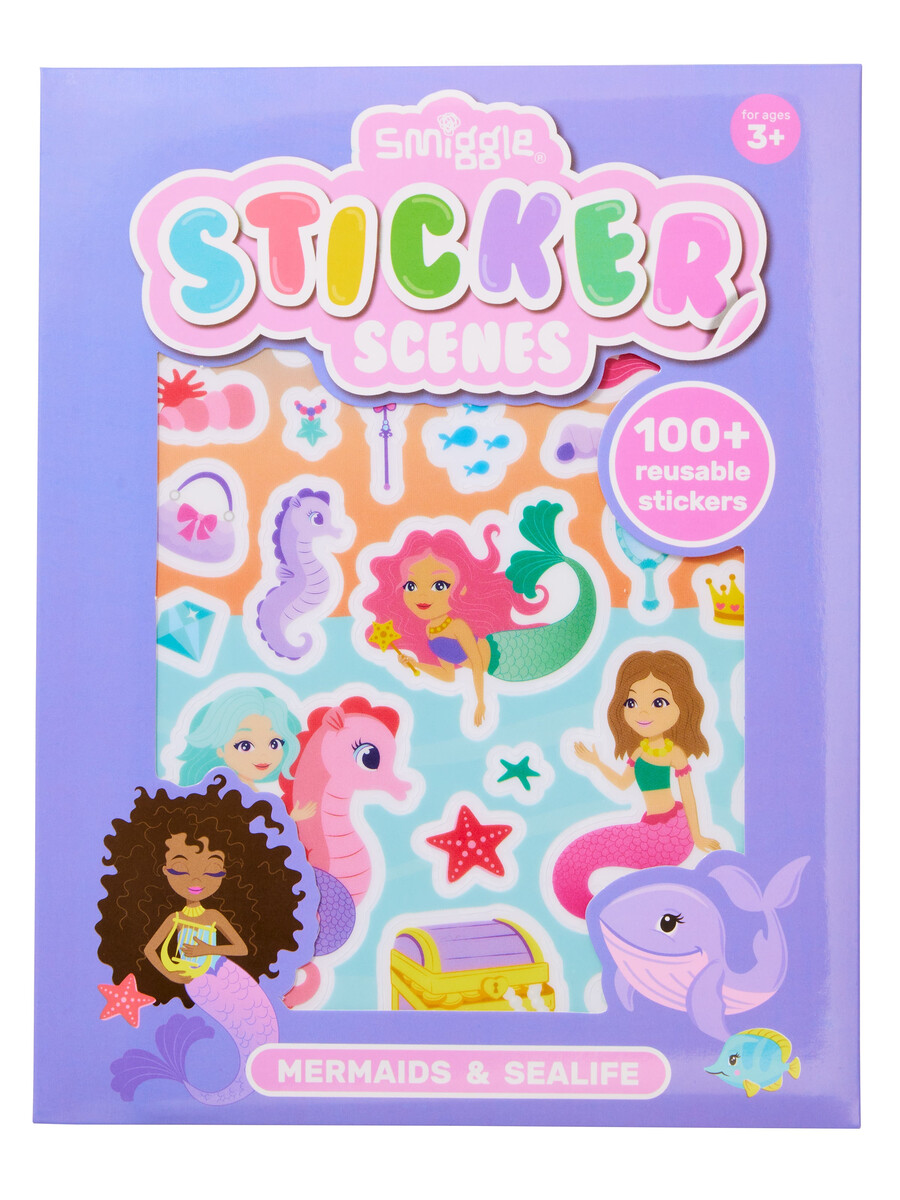 play scenes sticker book