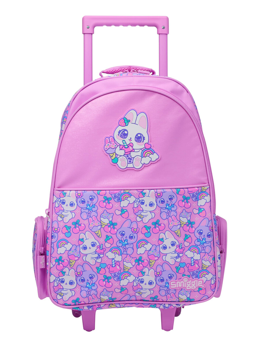 bright eyes trolley backpack with light up wheels
