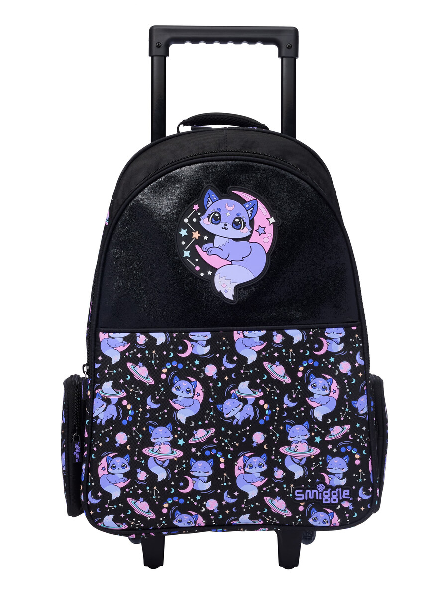 bright eyes trolley backpack with light up wheels