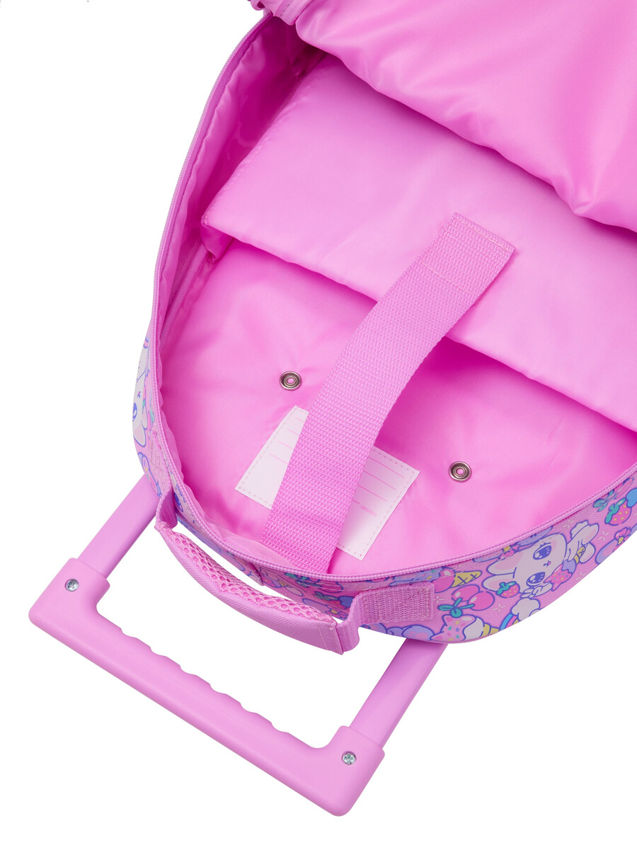 bright eyes trolley backpack with light up wheels
